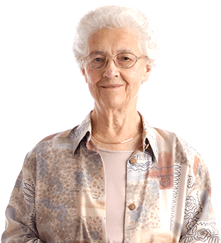 Elderly Woman Affordable Sheltered Housing